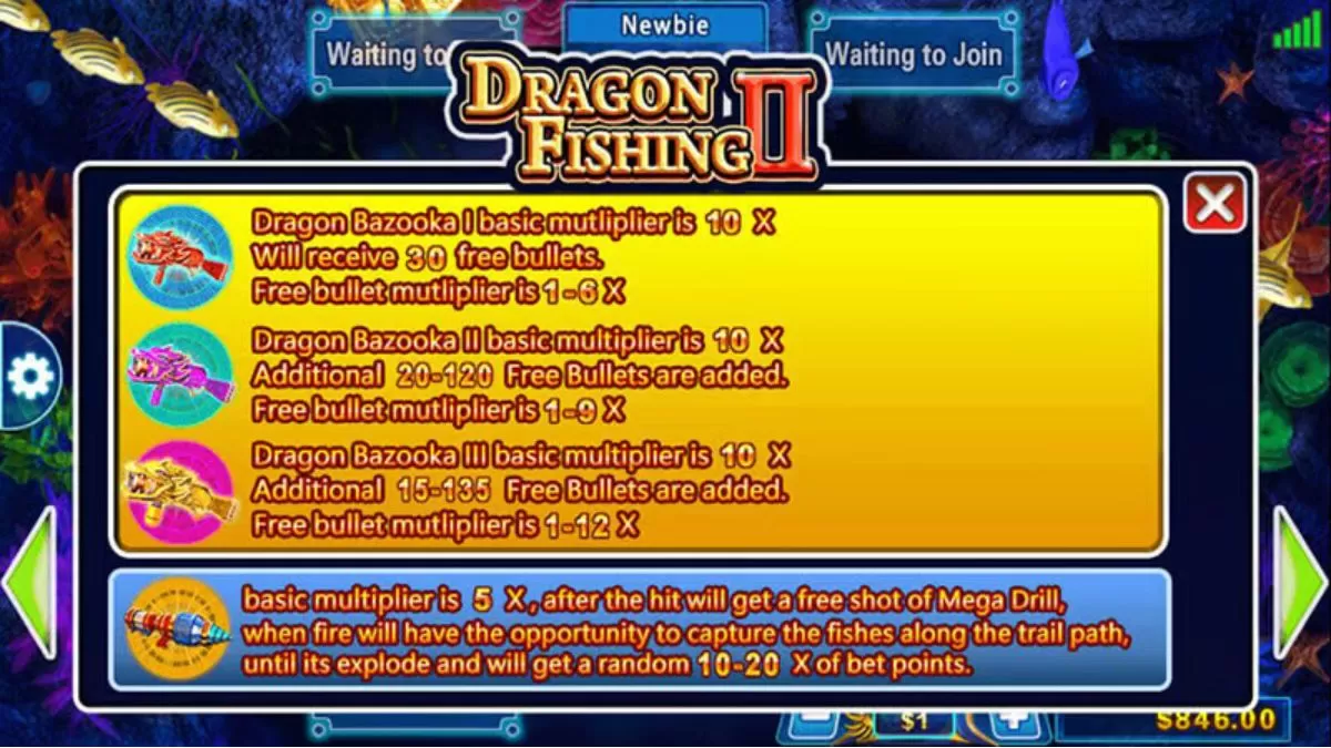 JomKiss - Dragon Fishing 2 - Dragon Bazooka - JomKiss77