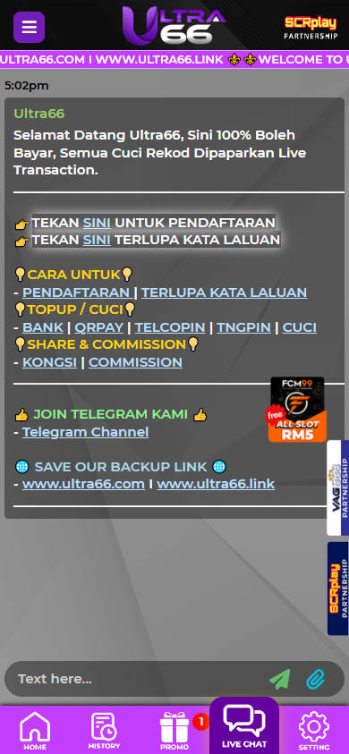Ultra66 - Livechat - jomkiss77