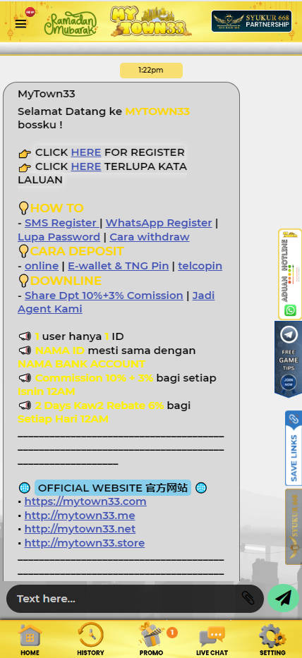 MyTown33 - Livechat - jomkiss77
