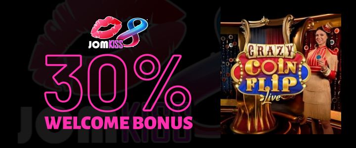 Jomkiss 150% Deposit Bonus - Crazy Coin Flip