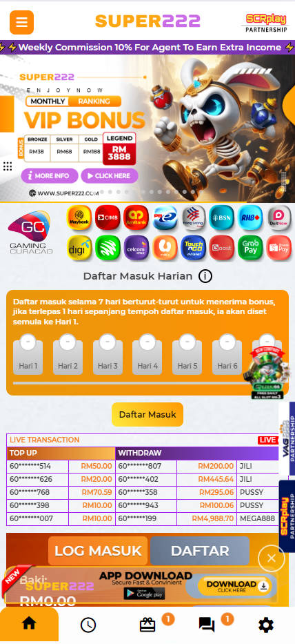 Super222 - Homepage - jomkiss77