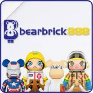 JomKiss - Bearbrick888 Casino - Logo - JomKiss77