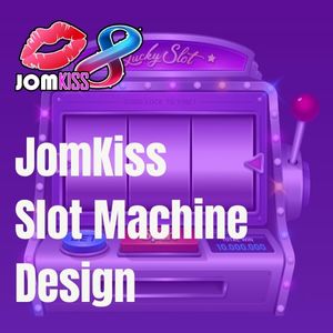 JomKiss Slot Machine Design - Logo - JomKiss77