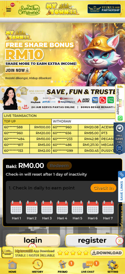 MyTown33 - Homepage - jomkiss77