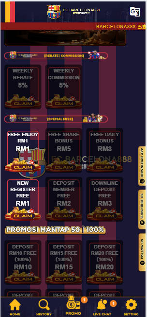 Barcelona888 - Promotion - jomkiss77