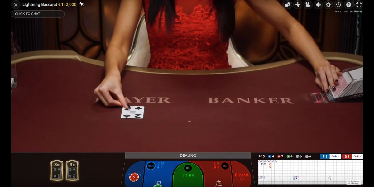 Lightning Baccarat - Gameplay Feature 2 - jomkiss77