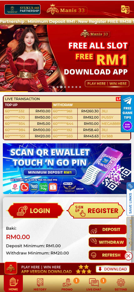 Manis33 - Homepage - jomkiss77
