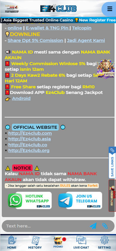 EZ4CLUB - Livechat - jomkiss77