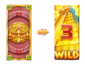 Aztec Priestess Slot - Golden Frame WILD Symbol - jomkiss77