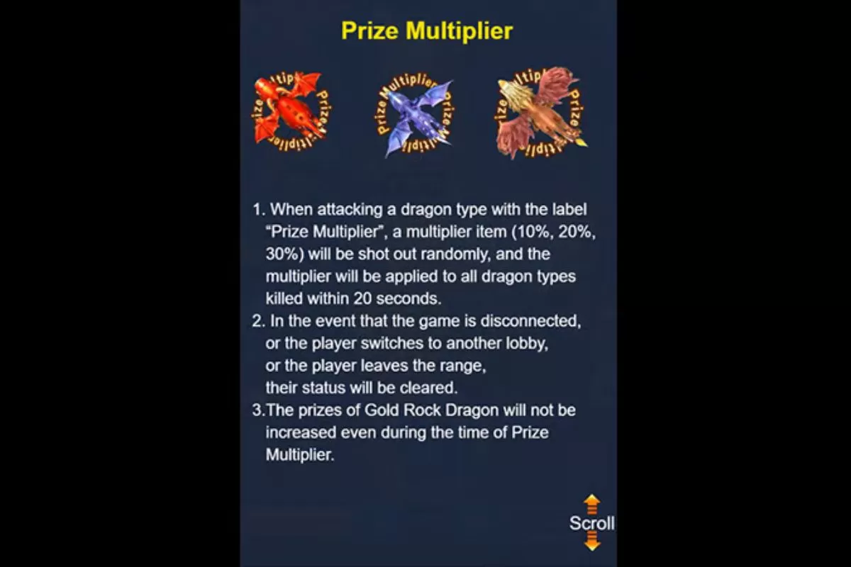 JomKiss - Dragon Fortune Fishing - Prize Multiplier - JomKiss77