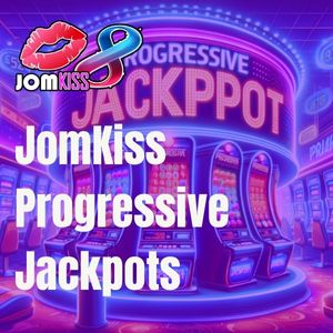 JomKiss Progressive Jackpots - Logo - JomKiss77