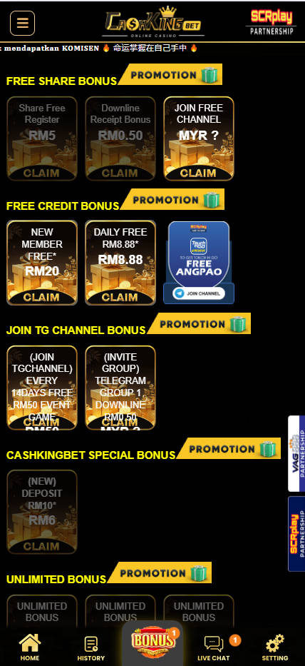 CashKingBet - Promotion - jomkiss77