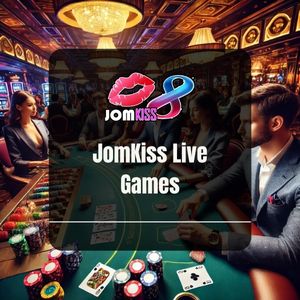 JomKiss - JomKiss Live Games - Logo - jomkiss77