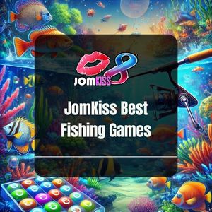 JomKiss Best Fishing Games - Logo - jomkiss77