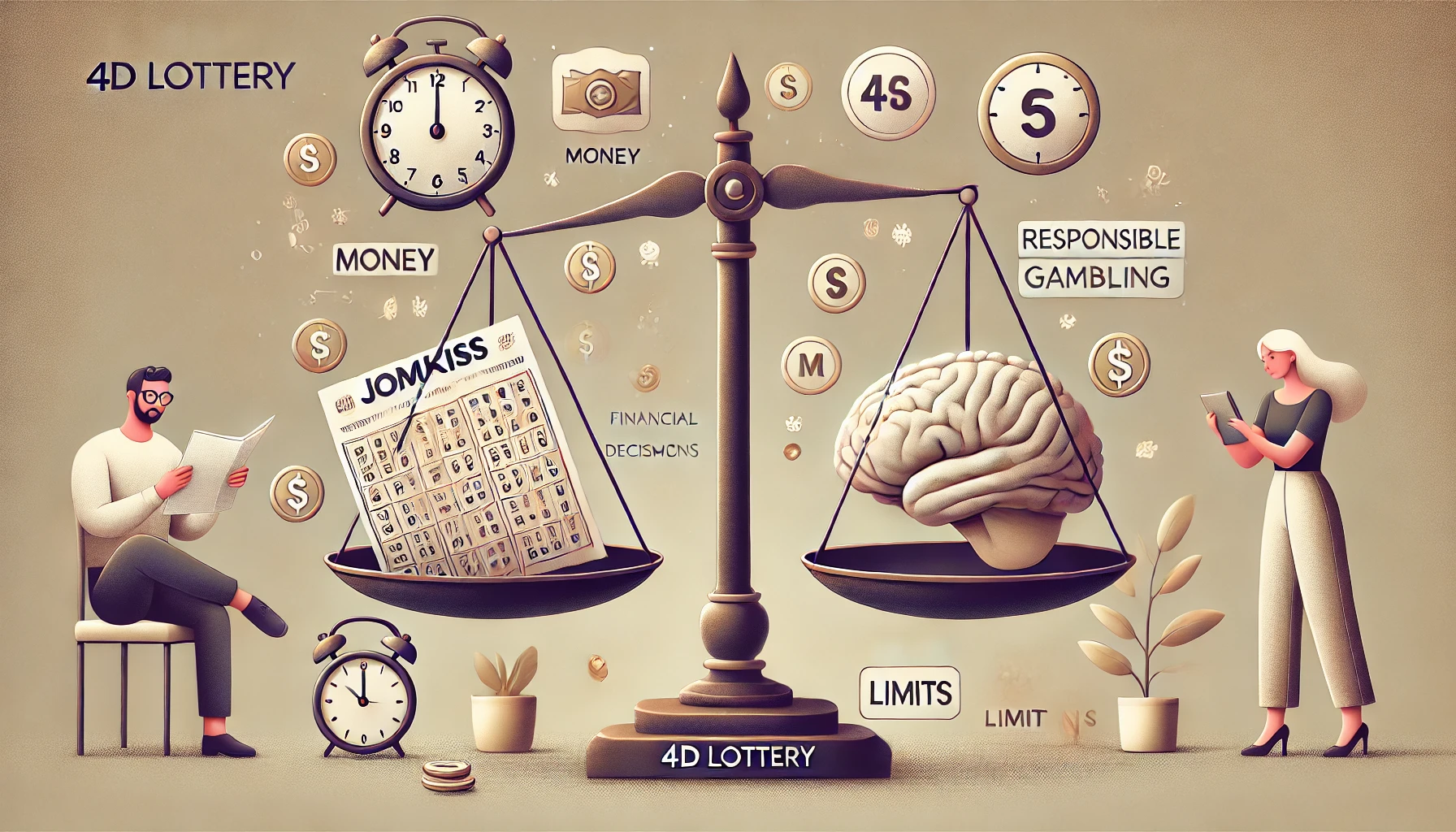 JomKiss 4D Lottery Tips - The Importance of Responsible Gambling in JomKiss 4D Lottery - jomkiss77