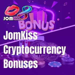 Jomkiss - JomKiss Cryptocurrency Bonuses - Logo - Jomkiss77