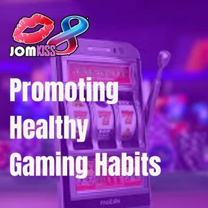 Jomkiss - JomKiss Healthy Gaming Habits - Logo - Jomkiss77