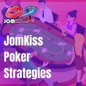 Jomkiss - JomKiss Poker Strategies - Logo - Jomkiss77