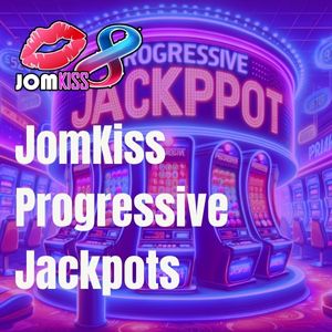 Jomkiss - JomKiss Progressive Jackpots - Logo - Jomkiss77