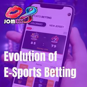 JomKiss - JomKiss Evolution of E-Sports Betting - Logo - JomKiss77
