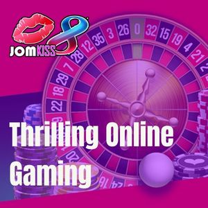 JomKiss - JomKiss Thrilling Online Gaming - Logo - JomKiss77