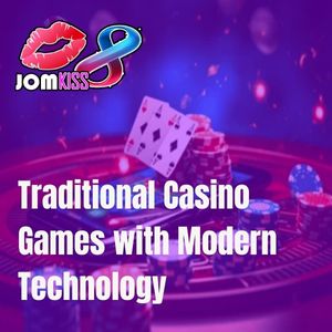JomKiss - JomKiss Traditional Casino Games with Modern Technology - Logo - JomKiss77