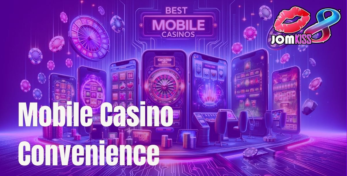 JomKiss - Mobile Casino Convenience - Cover - JomKiss77