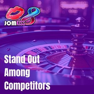 JomKiss - Stand Out Among Competitors - Logo - JomKiss77