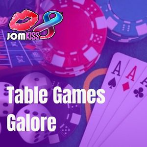 JomKiss - Table Games Galore - Logo - JomKiss77