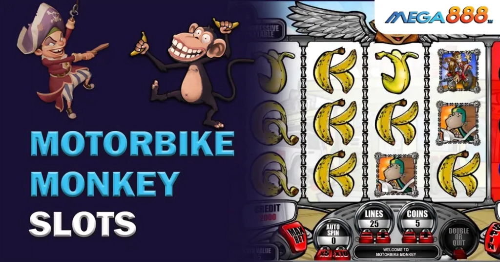 Jomkiss - Motorbike Monkey Slot - Cover - jomkiss77.com