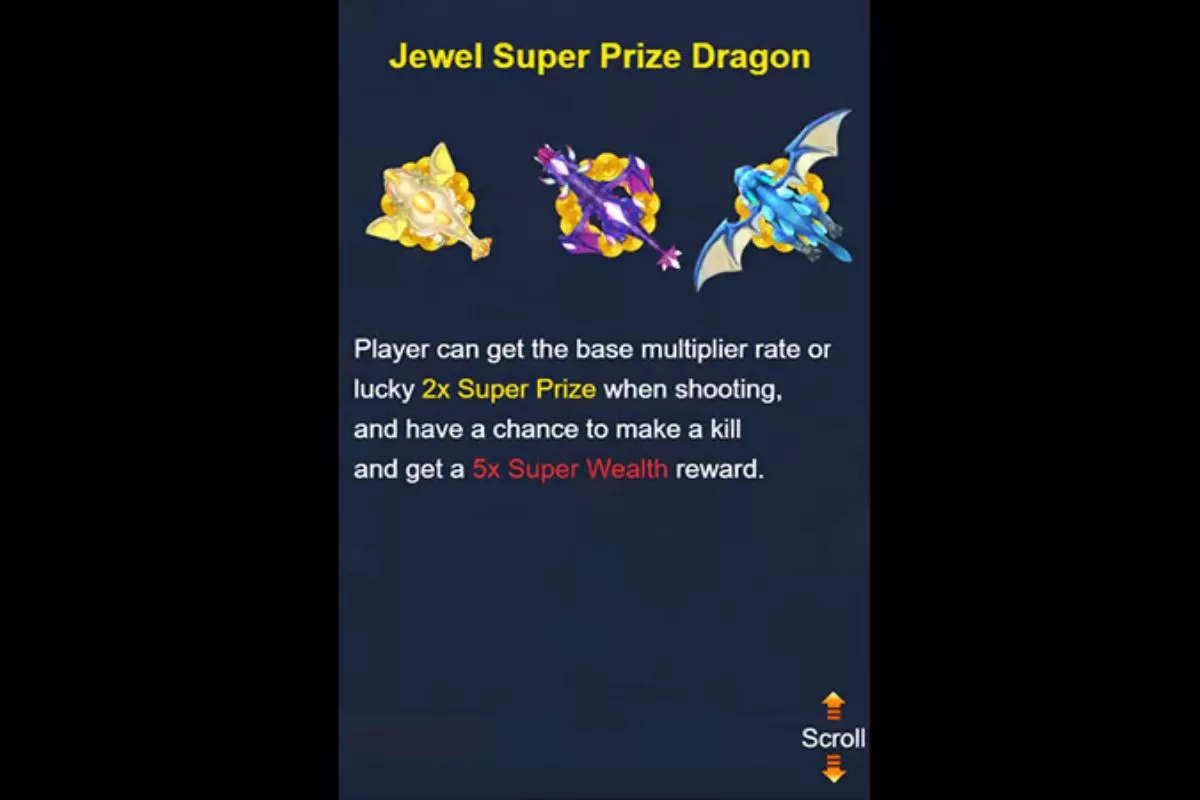 JomKiss - Dragon Fortune Fishing - Jewel Super Prize Dragon - JomKiss77