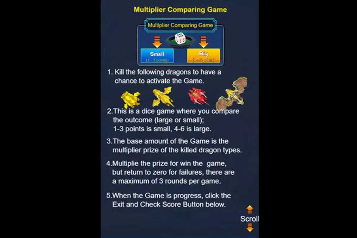 JomKiss - Dragon Fortune Fishing - Multiplier Comparing Game - JomKiss77