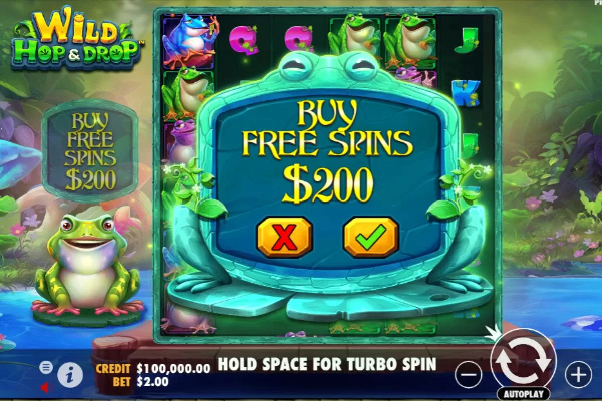 JomKiss - Wild Hop and Drop Slot - Buy Spins - JomKiss77