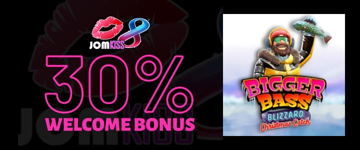 Jomkiss 150% Deposit Bonus - Bigger Bass Blizzard Slot