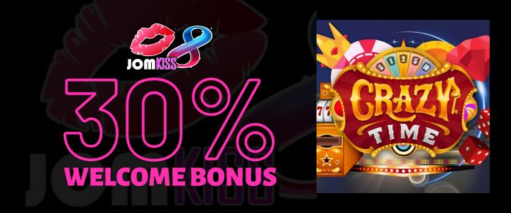 Jomkiss 150% Deposit Bonus - Crazy Time