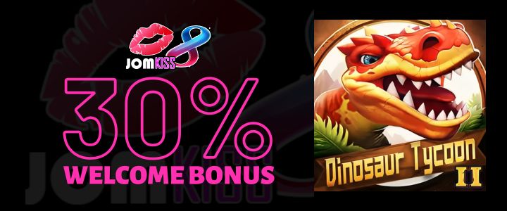Jomkiss 150% Deposit Bonus - Dinosaur Tycoon 2 Fishing