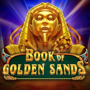 Jomkiss - Book of Golden Sands Slot - Logo - jomkiss77.com