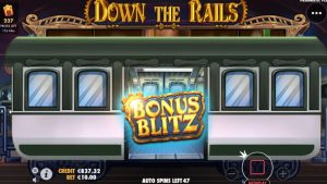 Jomkiss - Down the Rails Slot - Bonus Blitz - jomkiss77.com