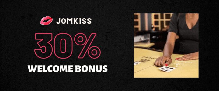 JomKiss 30% Deposit Bonus - Playing Live Dragon Tiger Winning Strategy