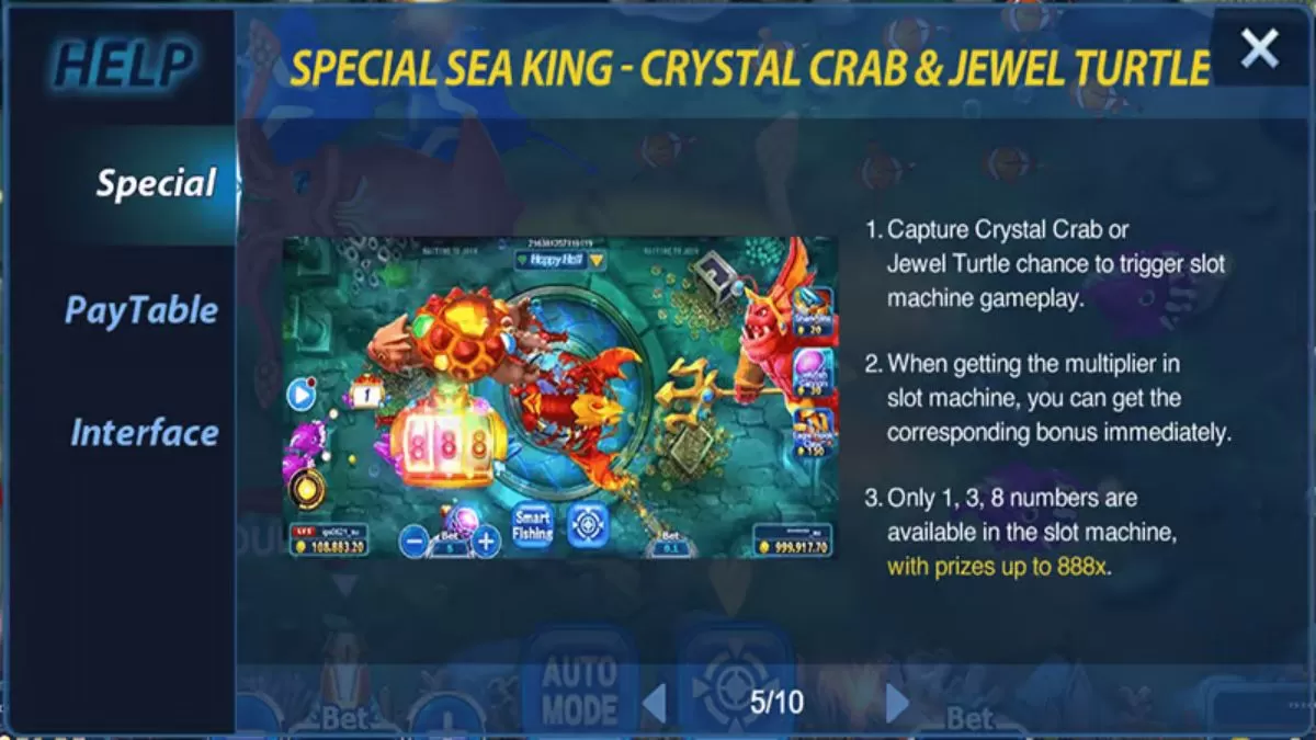 JomKiss - All-Star Fishing - Crystal Crab & Jewel Turtle - JomKiss77