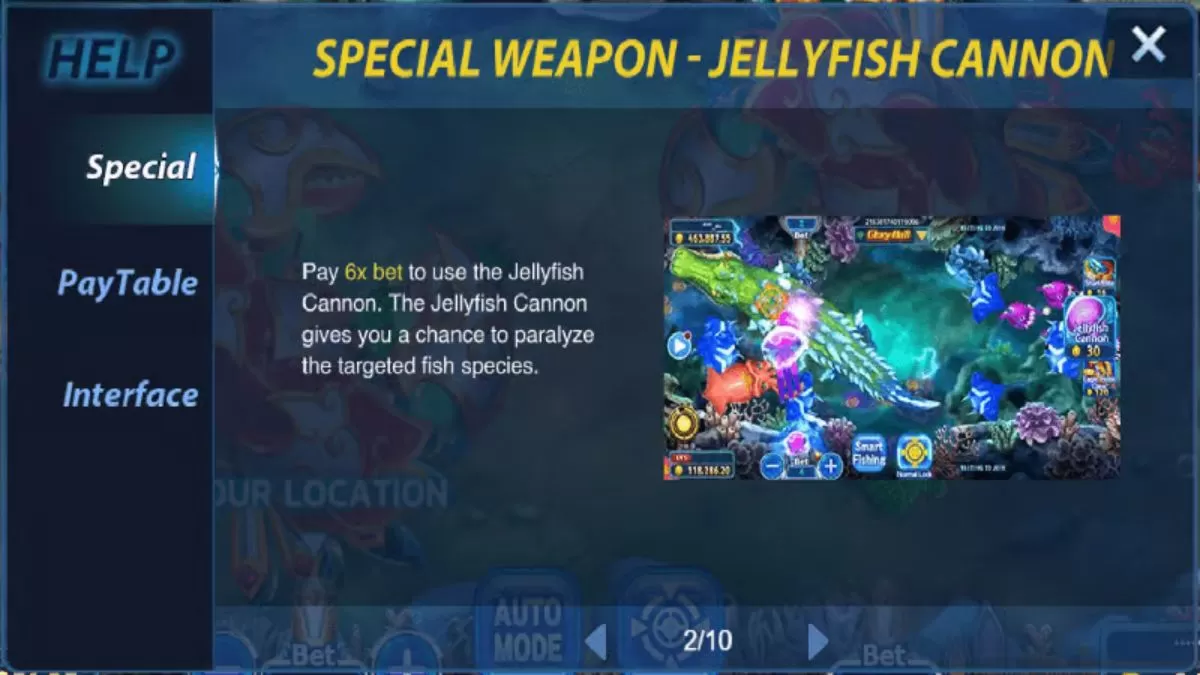 JomKiss - All-Star Fishing - Special Weapon Jellyfish Cannon - JomKiss77