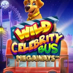 JomKiss - Wild Celebrity Bus Megaways Slot - Logo - JomKiss77