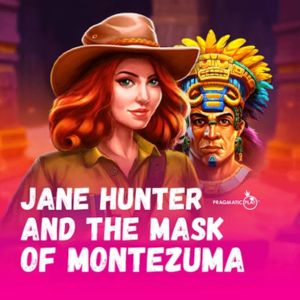 JomKiss - Jane Hunter And The Mask Of Montezuma Slot - Logo - JomKiss77